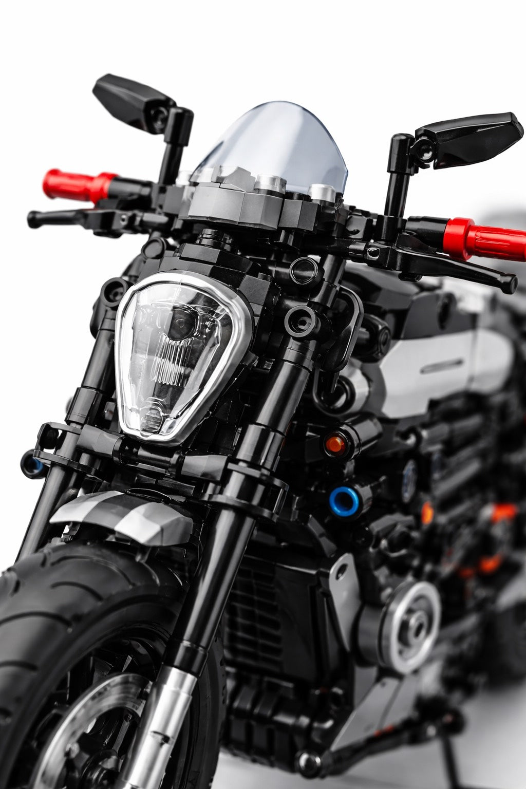 Sportinis motociklas „Rapid Motorbike“ – techninis konstruktorius (827 detalės)