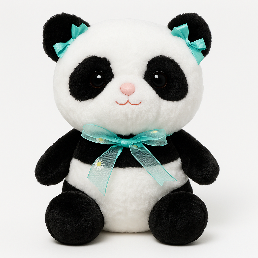 Miela pliušinė panda vaikams