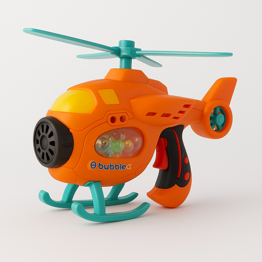 Burbulų šautuvas - Sraigtasparnis