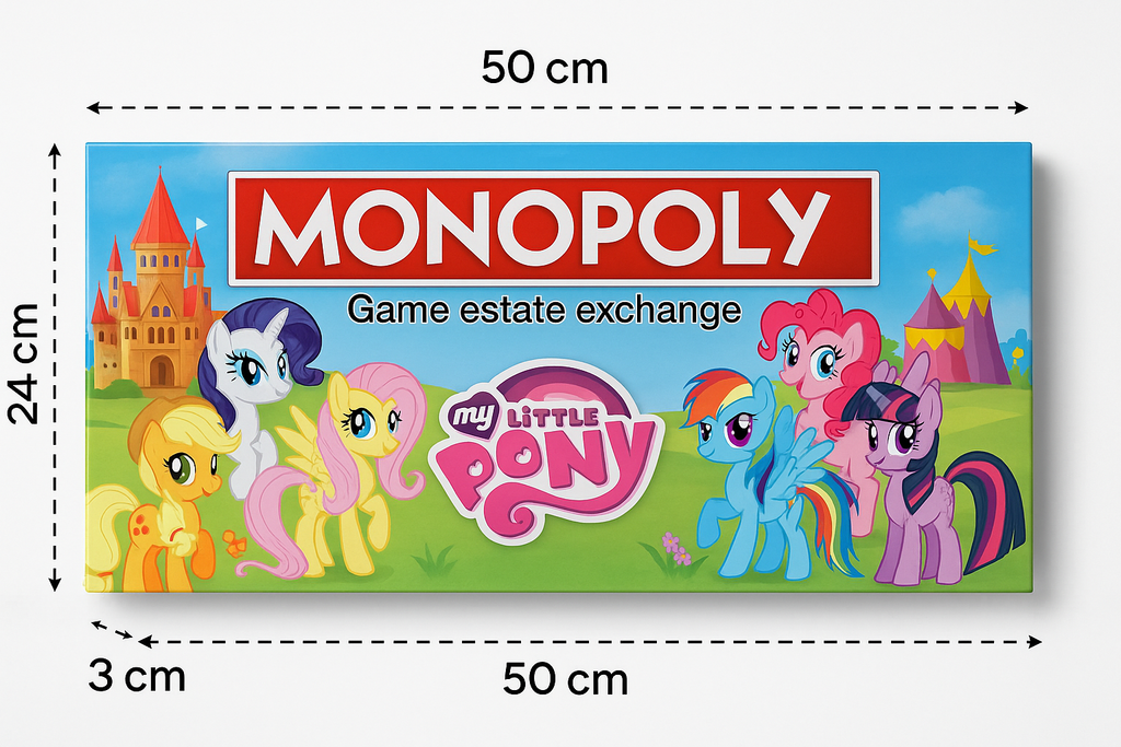 Stalo žaidimas vaikams ir šeimai Monopoly