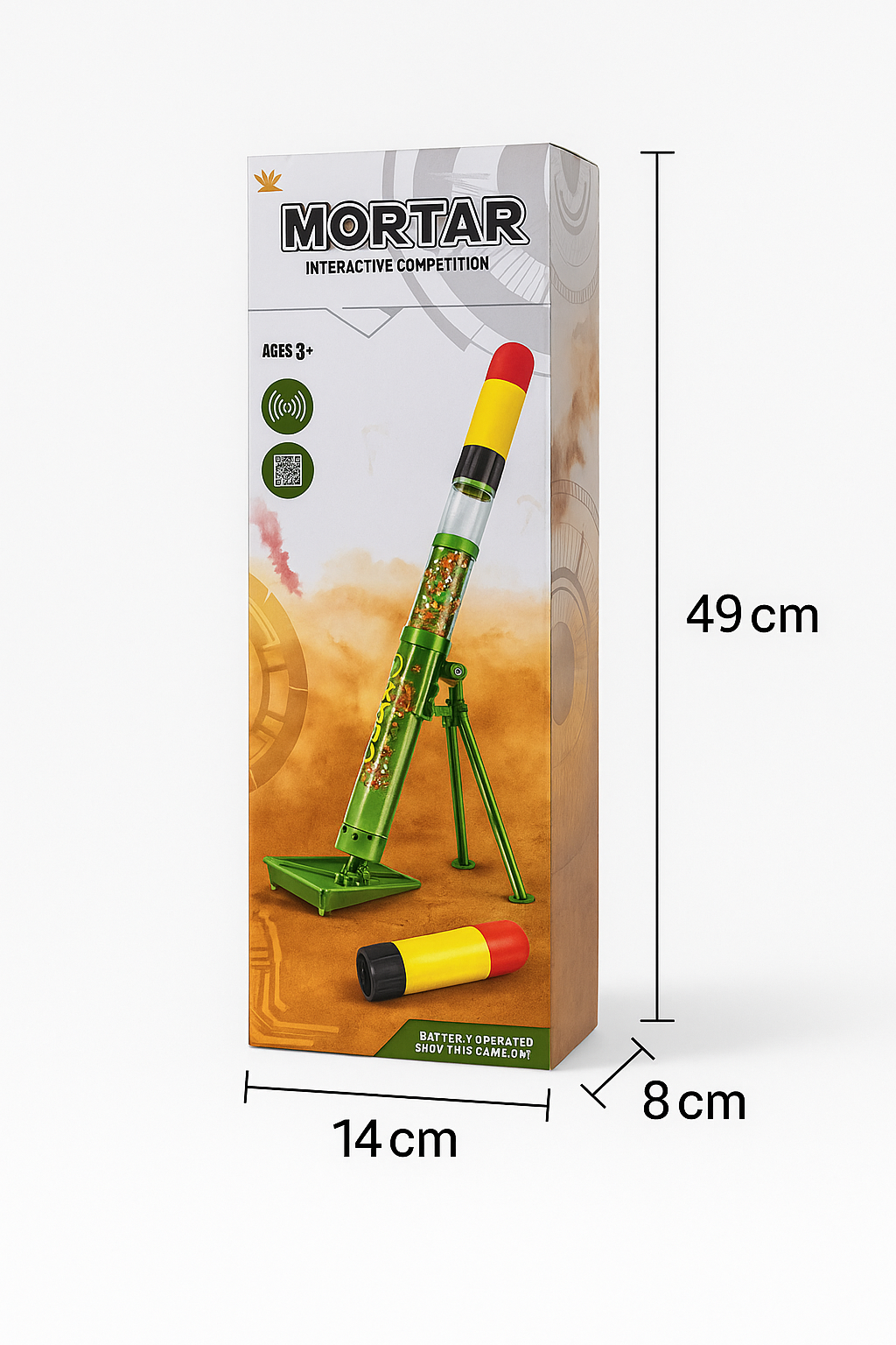 Žaislinis minosvaidžio rinkinys