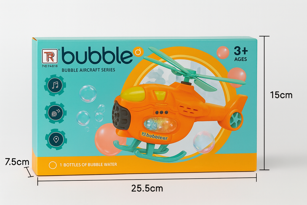 Burbulų šautuvas - Sraigtasparnis