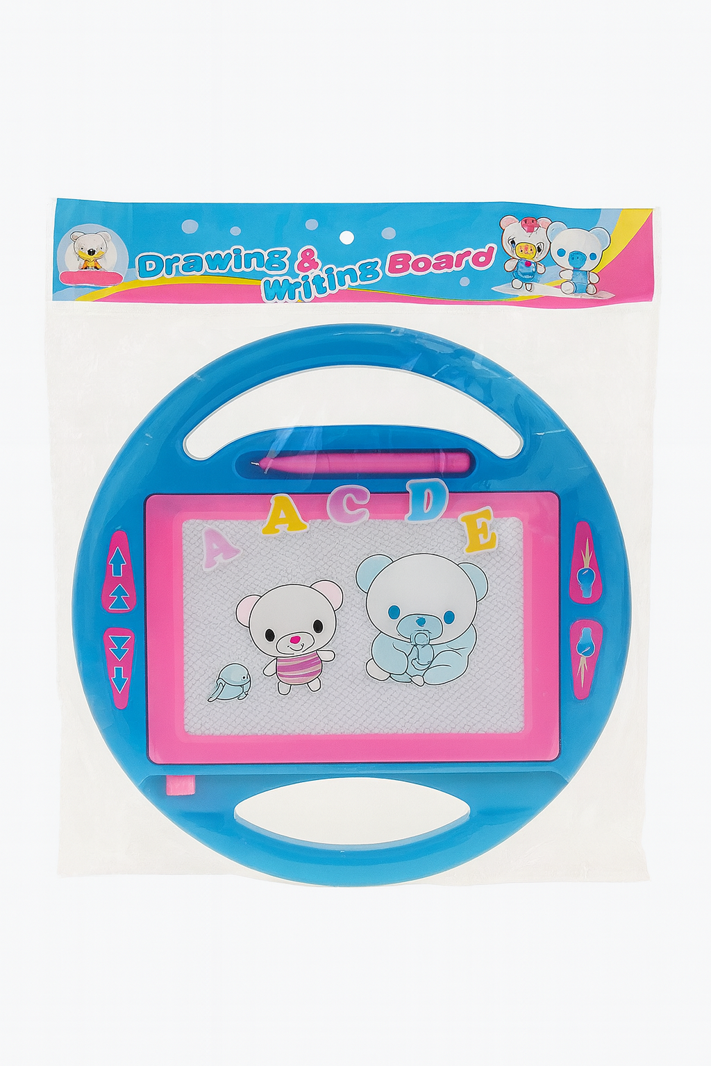 Vaikiška piešimo ir rašymo lenta - melyna