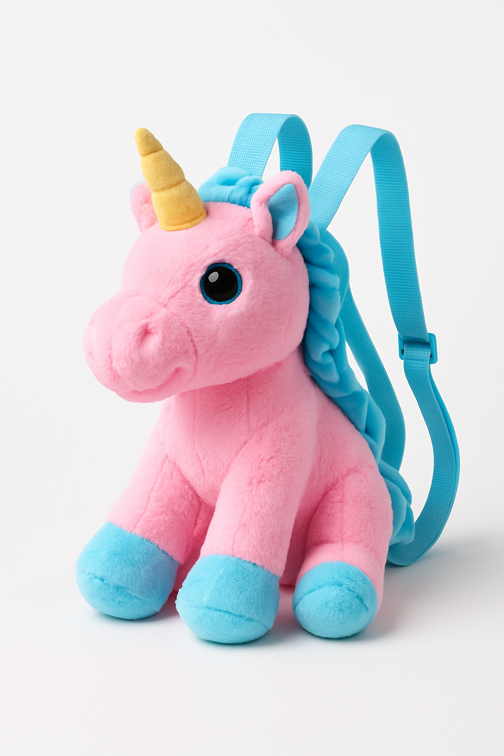 Pliušinė kuprinė „Magiškas vienaragis“