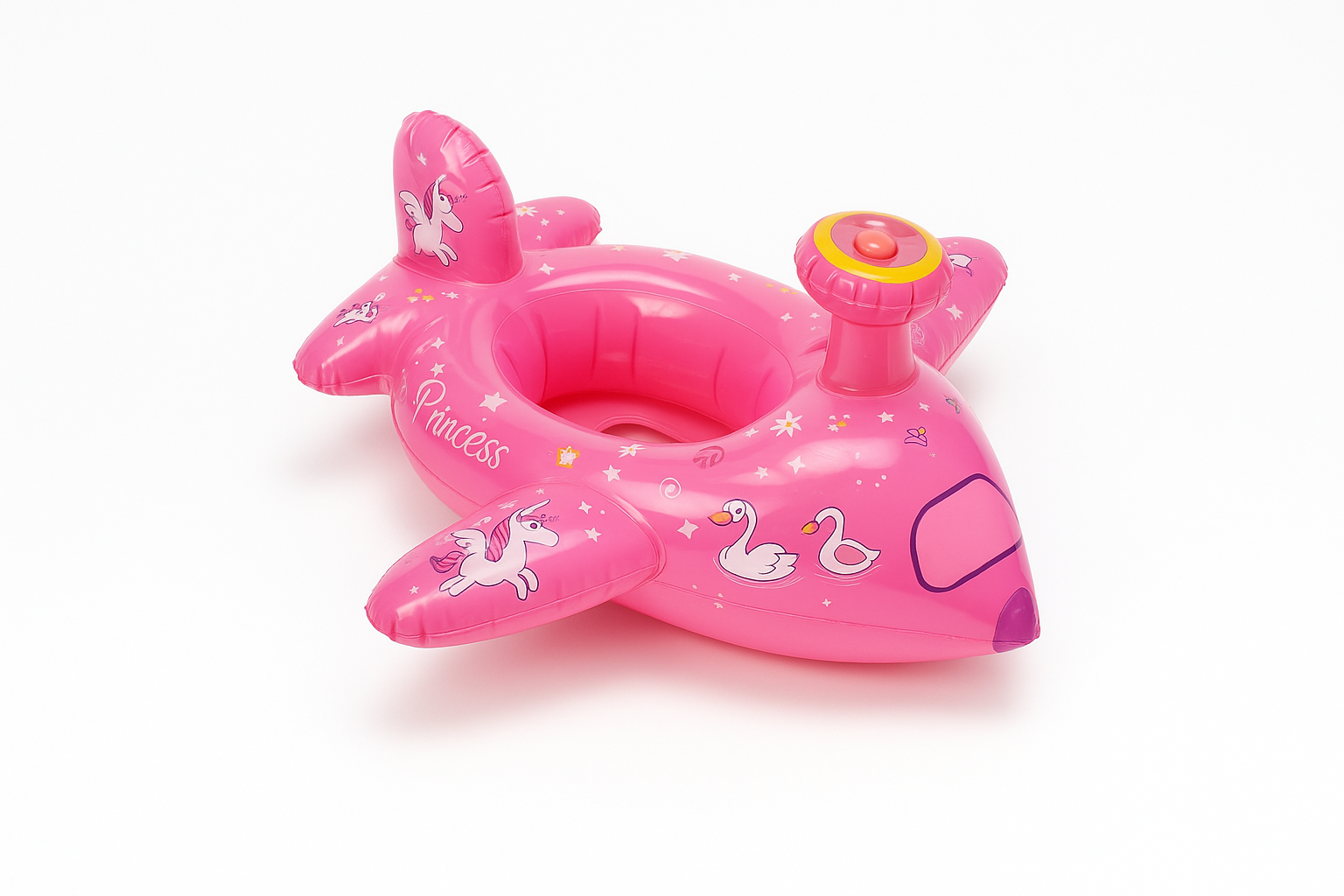 Pripučiamas rožinis lėktuvėlis „Princess“