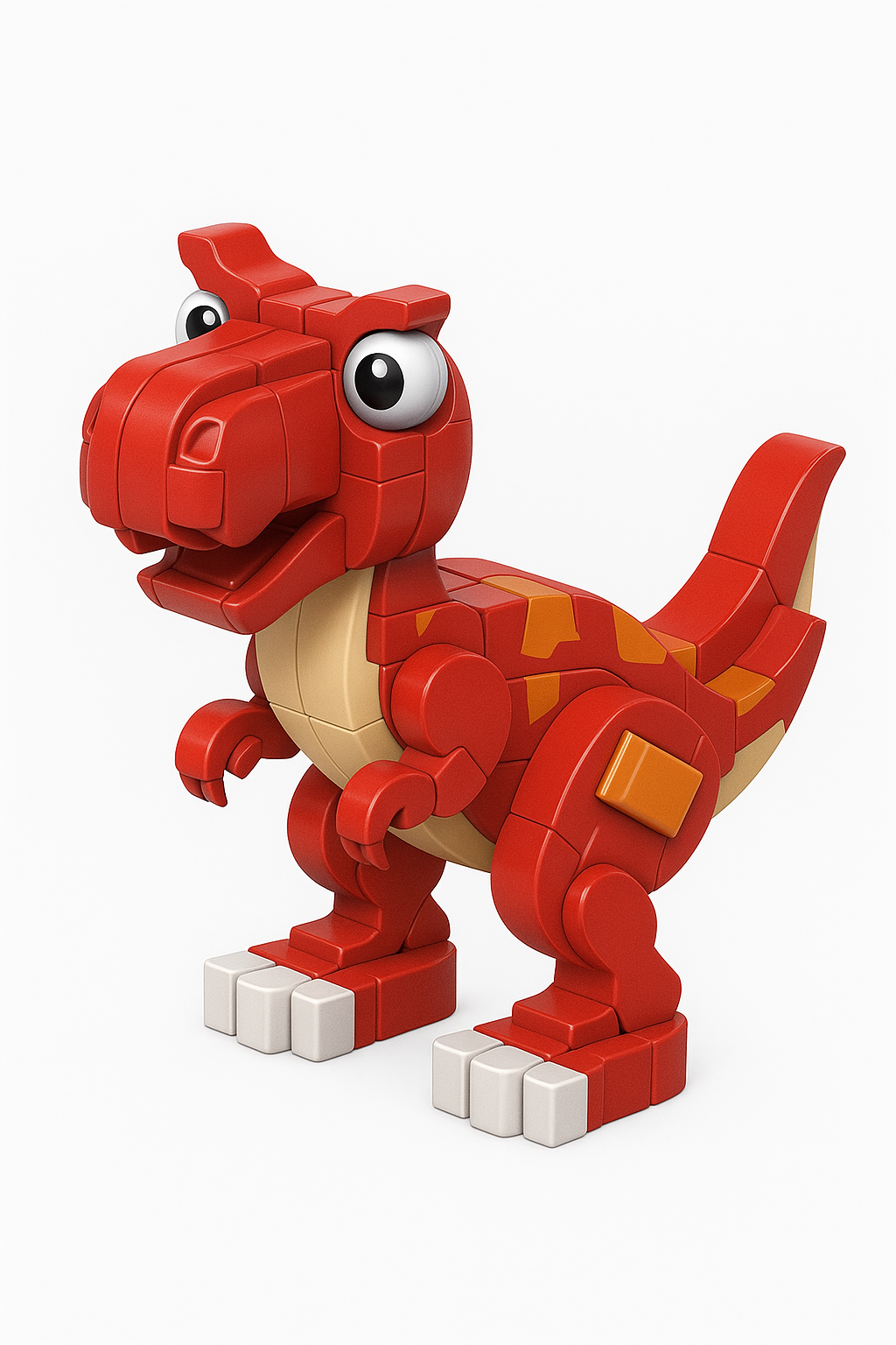 Konstruktorius „Funny Blocks 3D Dinosaurs – T. Rex“ (48 detalės)