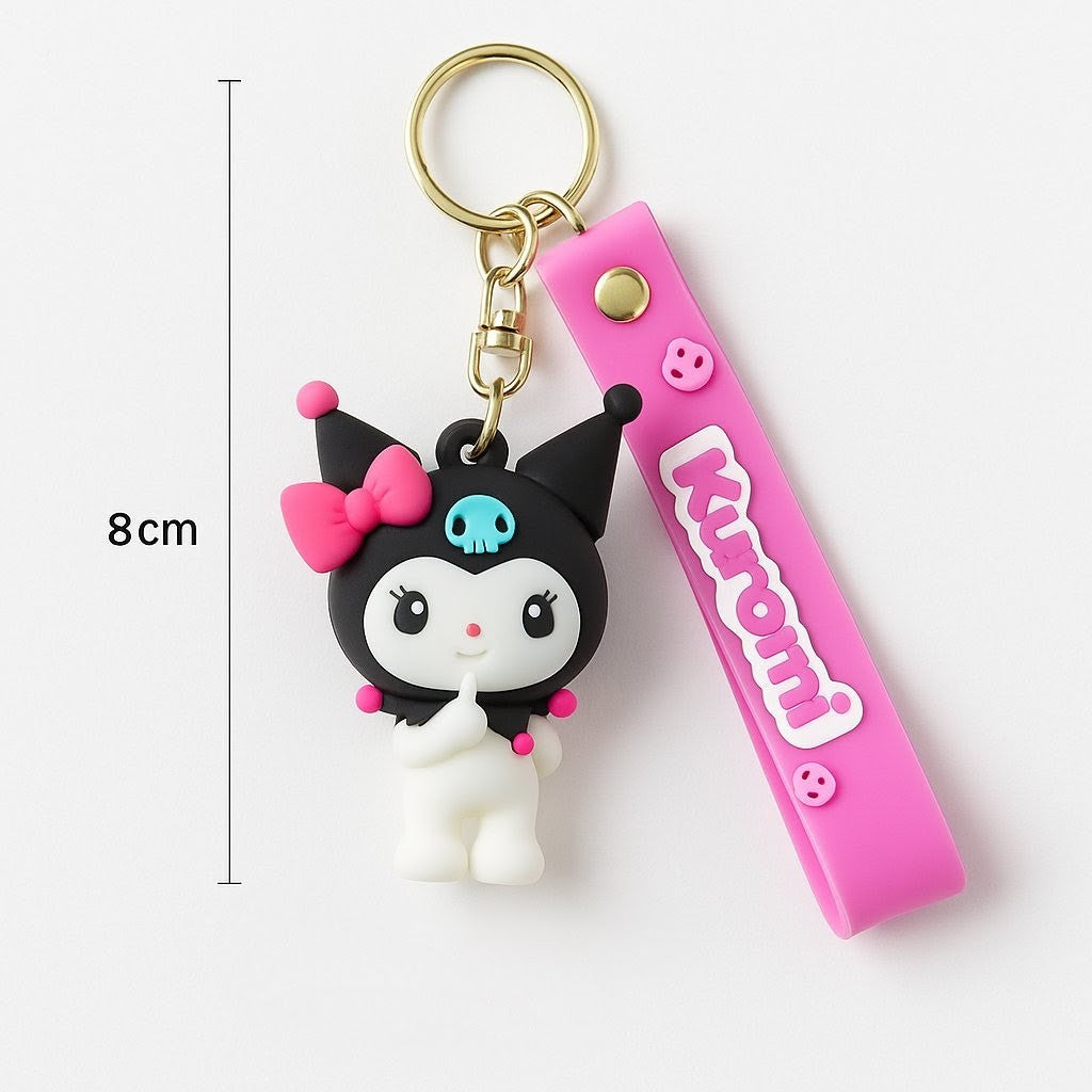 Pakabukas „Kuromi“ su kaspinu