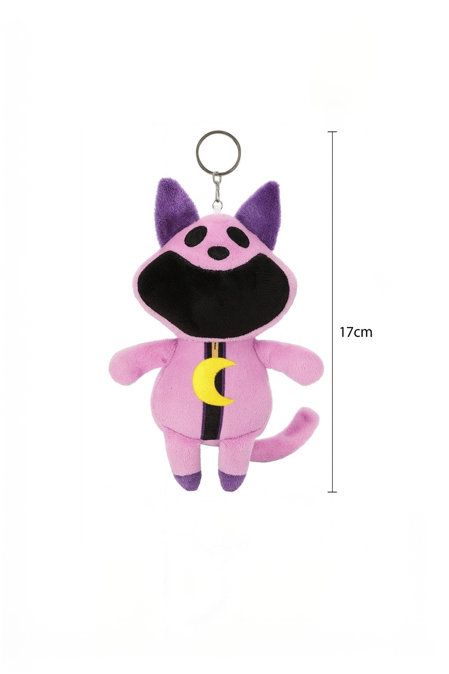 Minkštas žaisliukas–pakabukas „Katinas Mėnulis“