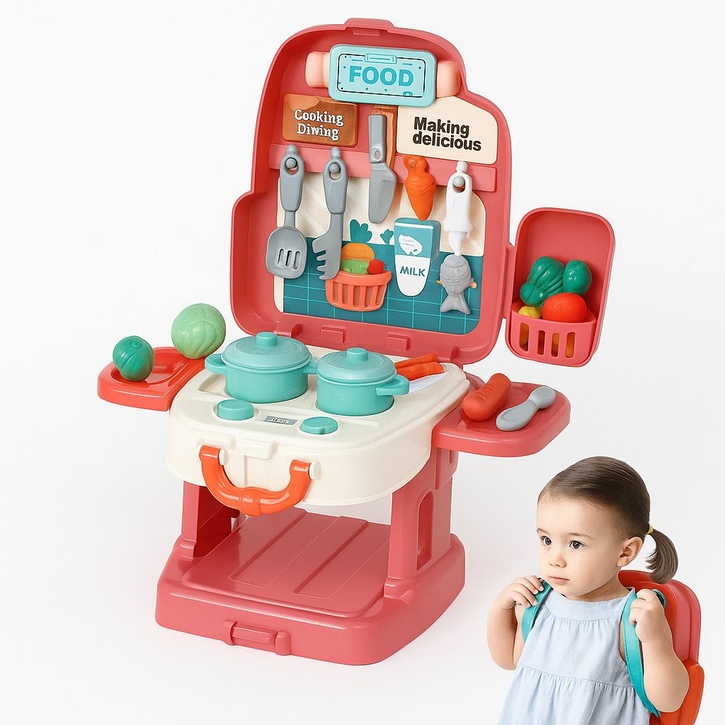 Mažiesiems šefams – žaislinė virtuvėlė!