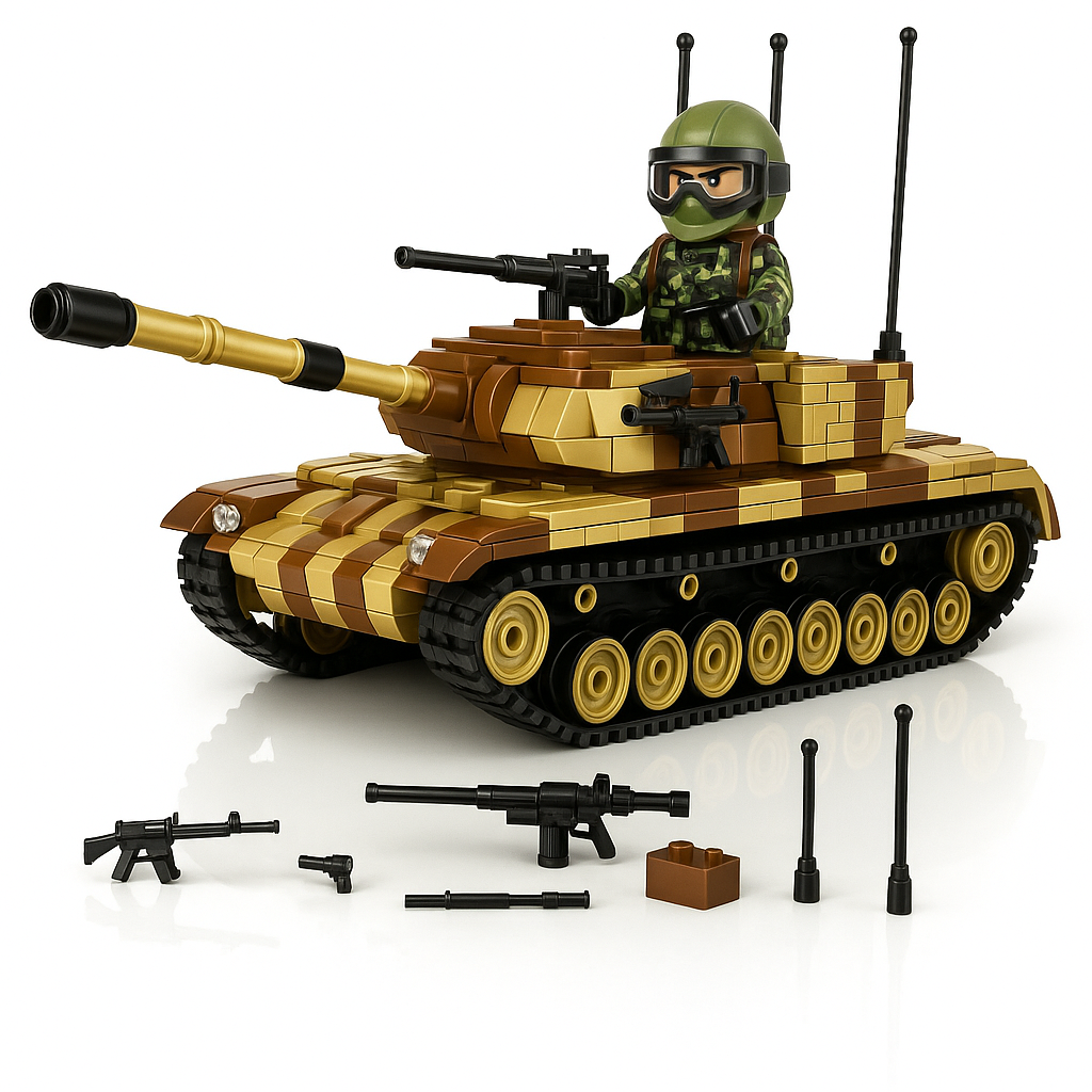 „Sukonstruok savo super tanką!“ –  M60 MAGACH kovinis rinkinys