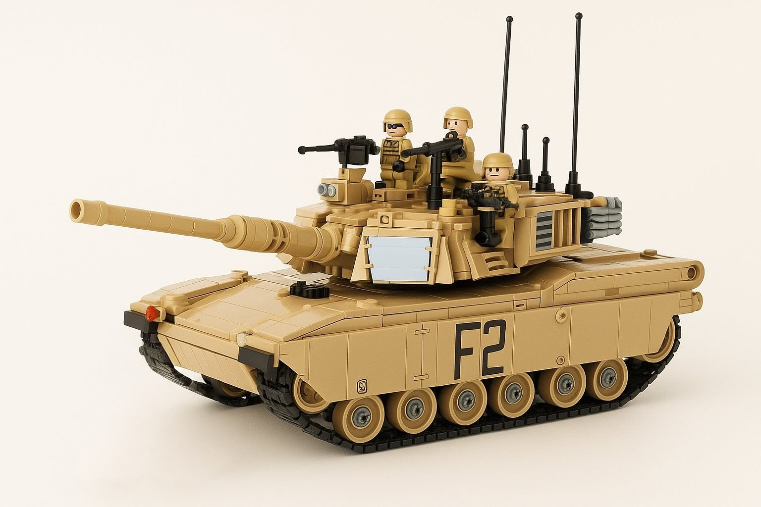 Abrams mūšio galiūnas – 1000+ detalių konstruktorius