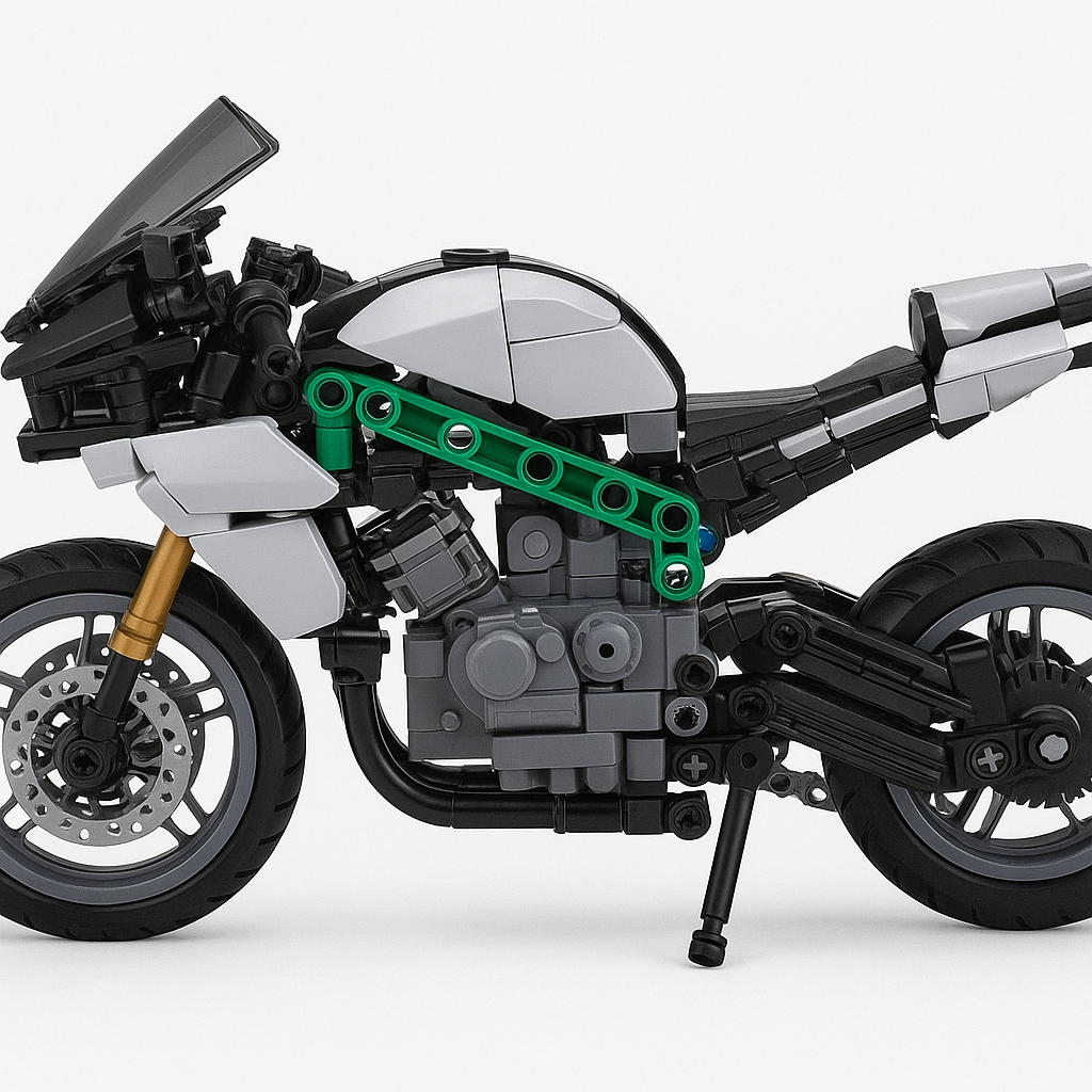 Konstruktorius Chic-Block Rapid Motorbike – 585 detalės
