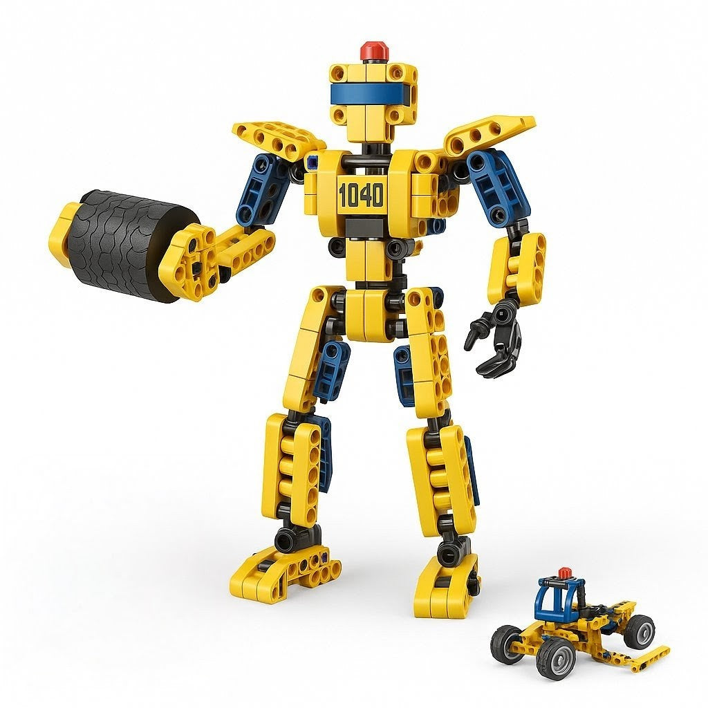 GBL 3in1 Konstruktorius – Kelio volas, transportas ir robotas