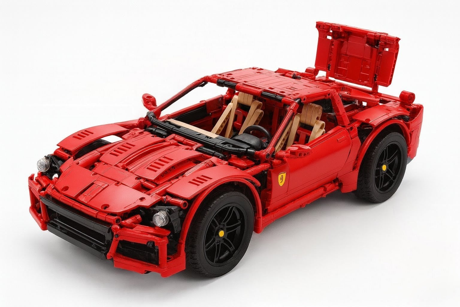 Konstruktorius Red Fire Sports Car – 1441 detalė