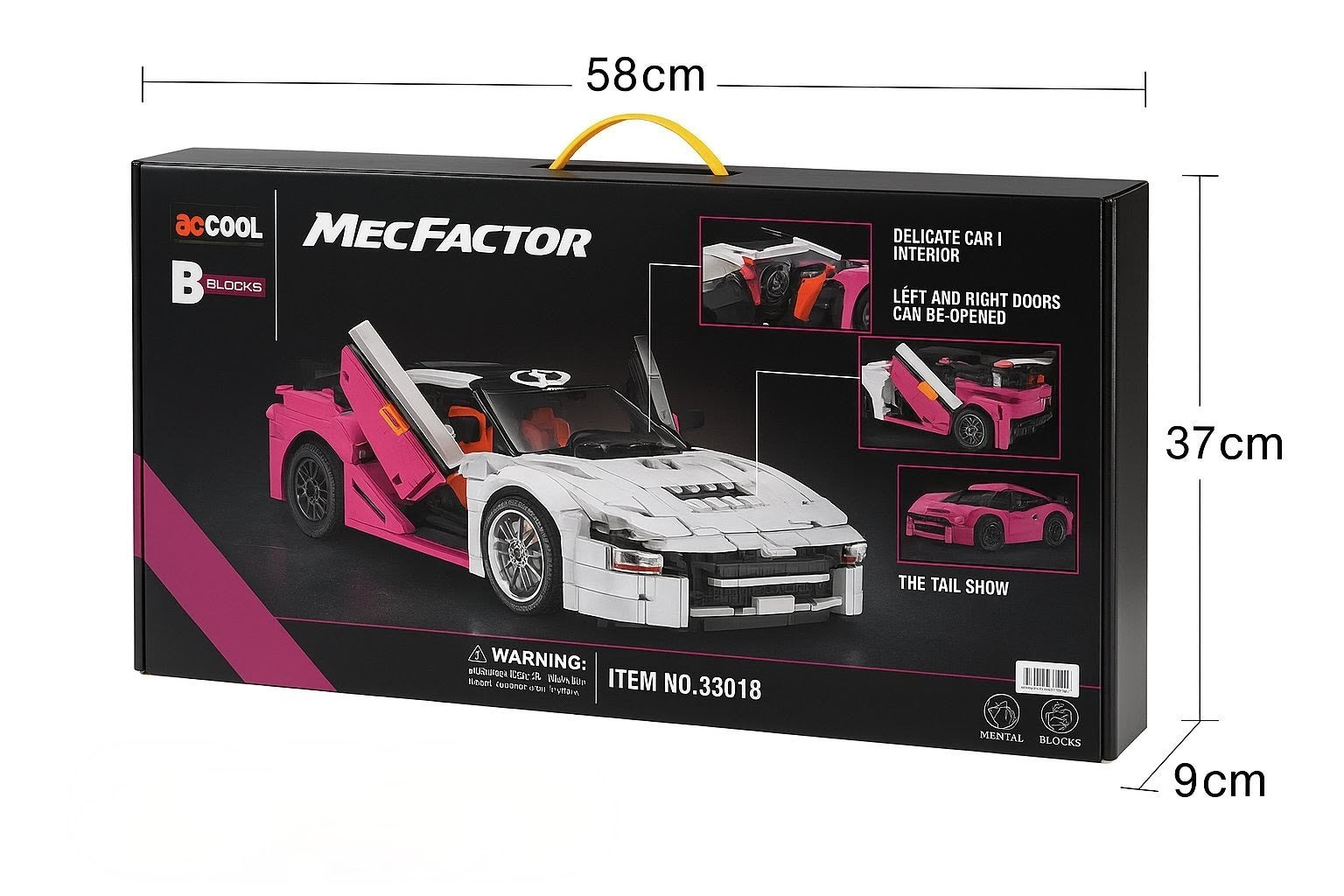 Sportinis automobilis „MecFactor Super Car“ (33018) – konstruktorius