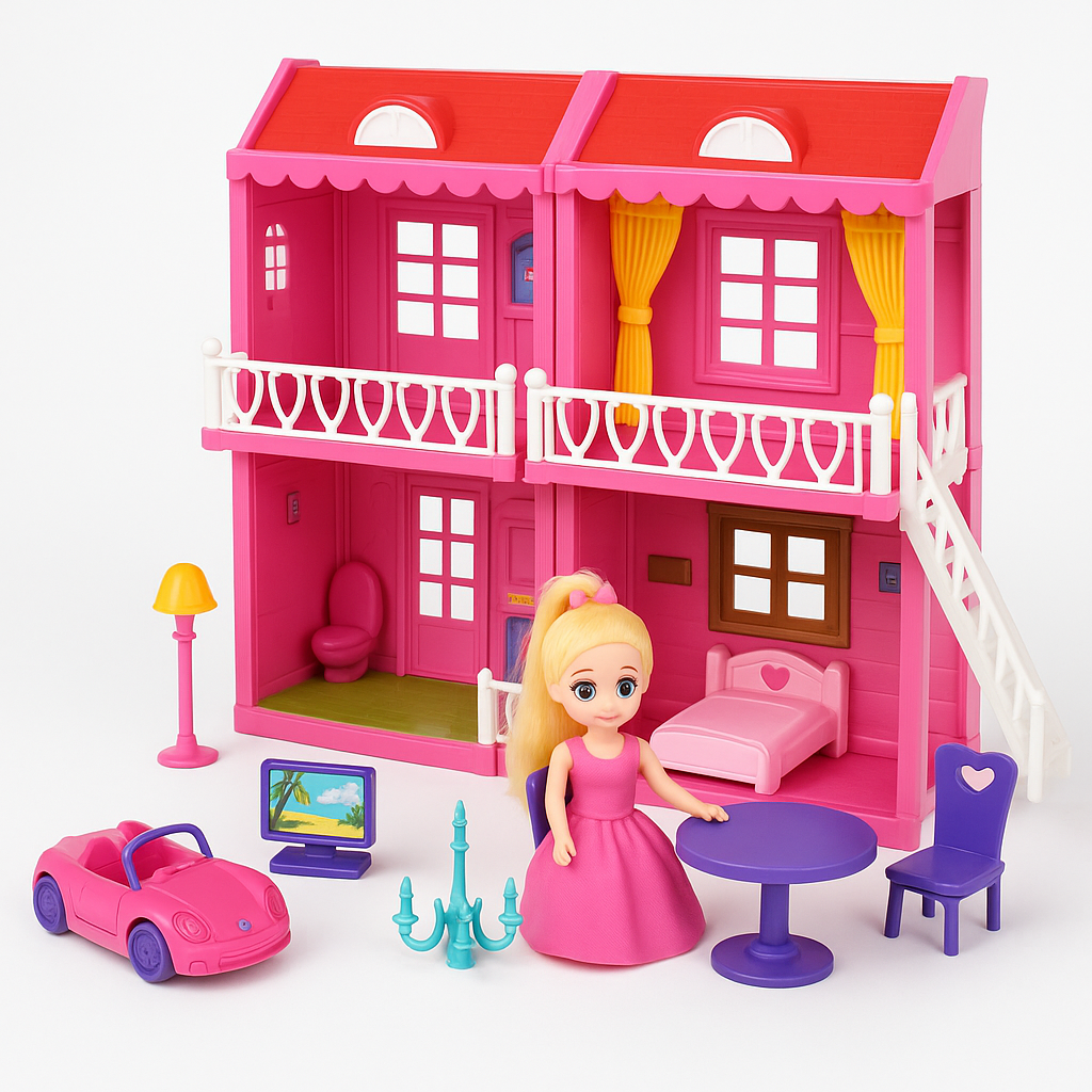 Fashion Villa  – svajonių lėlių namas mažosioms princesėms!