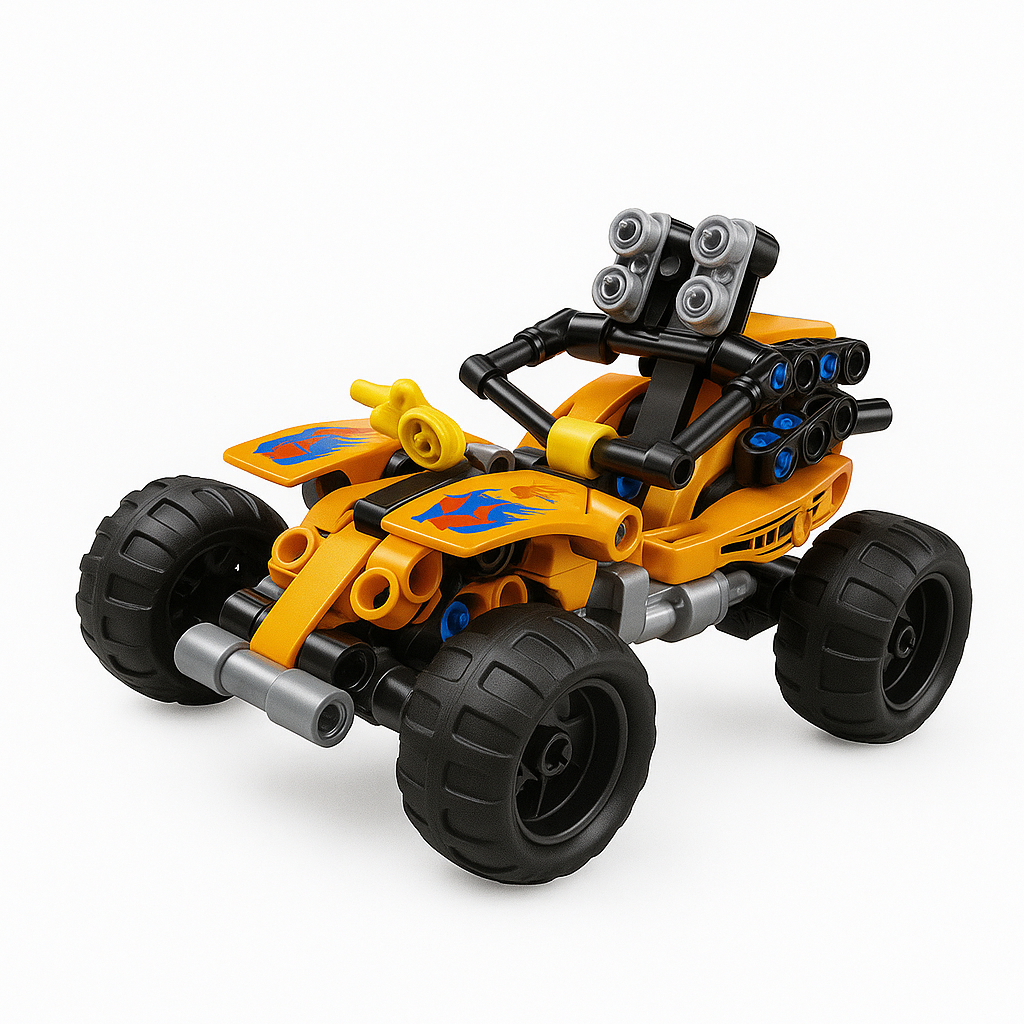 MecFactor „Pull Back“ Keturatis – 211+ detalių nuotykis!