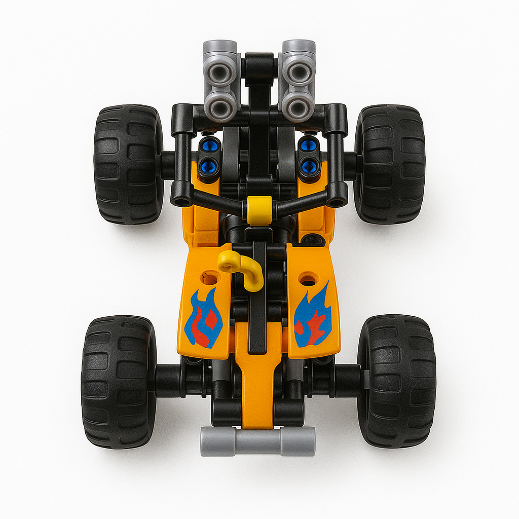 MecFactor „Pull Back“ Keturatis – 211+ detalių nuotykis!