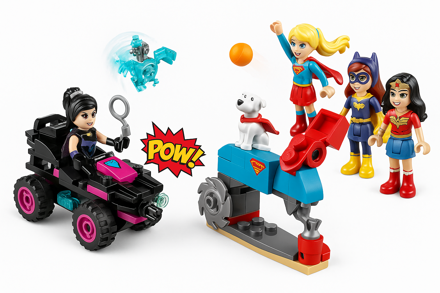 Super Power Girls konstruktorius – smagiems nuotykiams namuose!