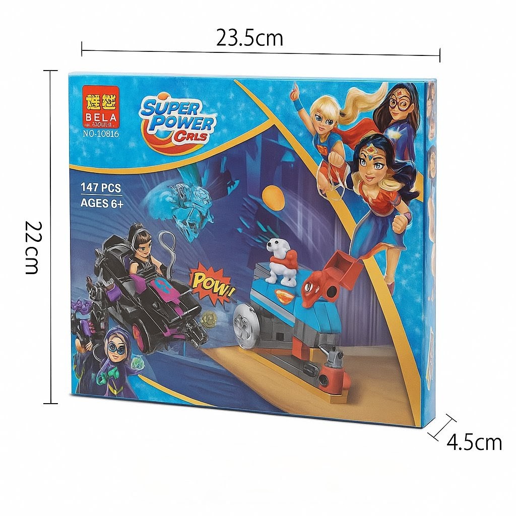 Super Power Girls konstruktorius – smagiems nuotykiams namuose!