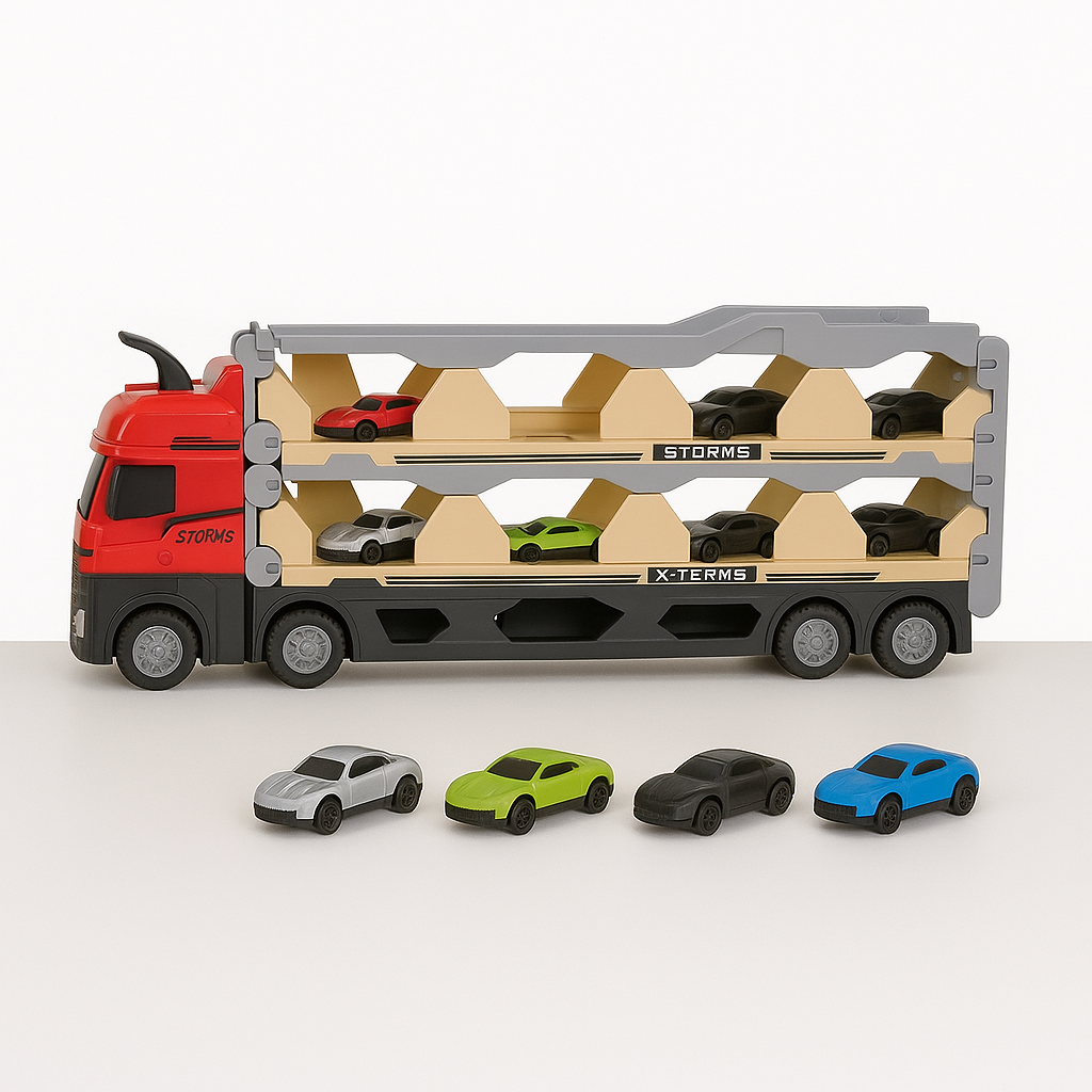 Žaislinis sunkvežimis „Catapult Truck“ su mašinėlėmis