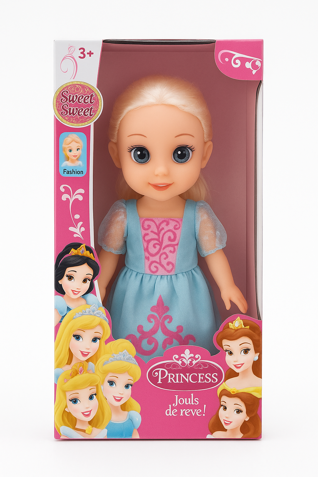 Lėlė „Princess Sweet Sweet“ – mažosios princesės draugė