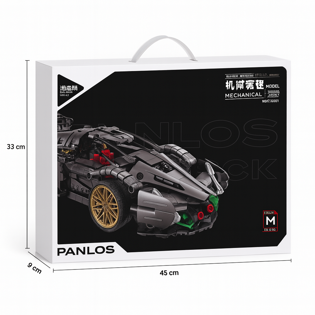 MECHANICAL konstruktorius su pulteliu – sportinis super automobilis