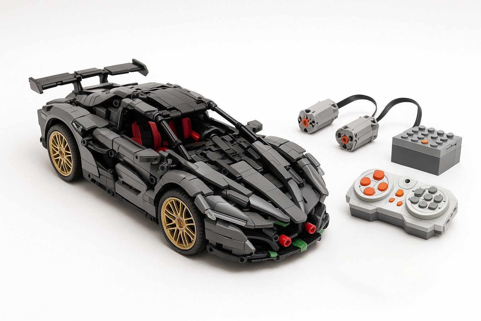 MECHANICAL konstruktorius su pulteliu – sportinis super automobilis