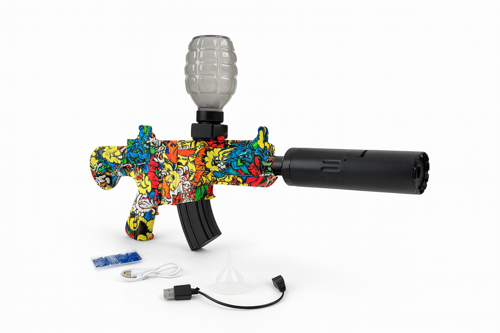 MX16 Gel Bullet šautuvas – su tikrovišku dūmų efektu!