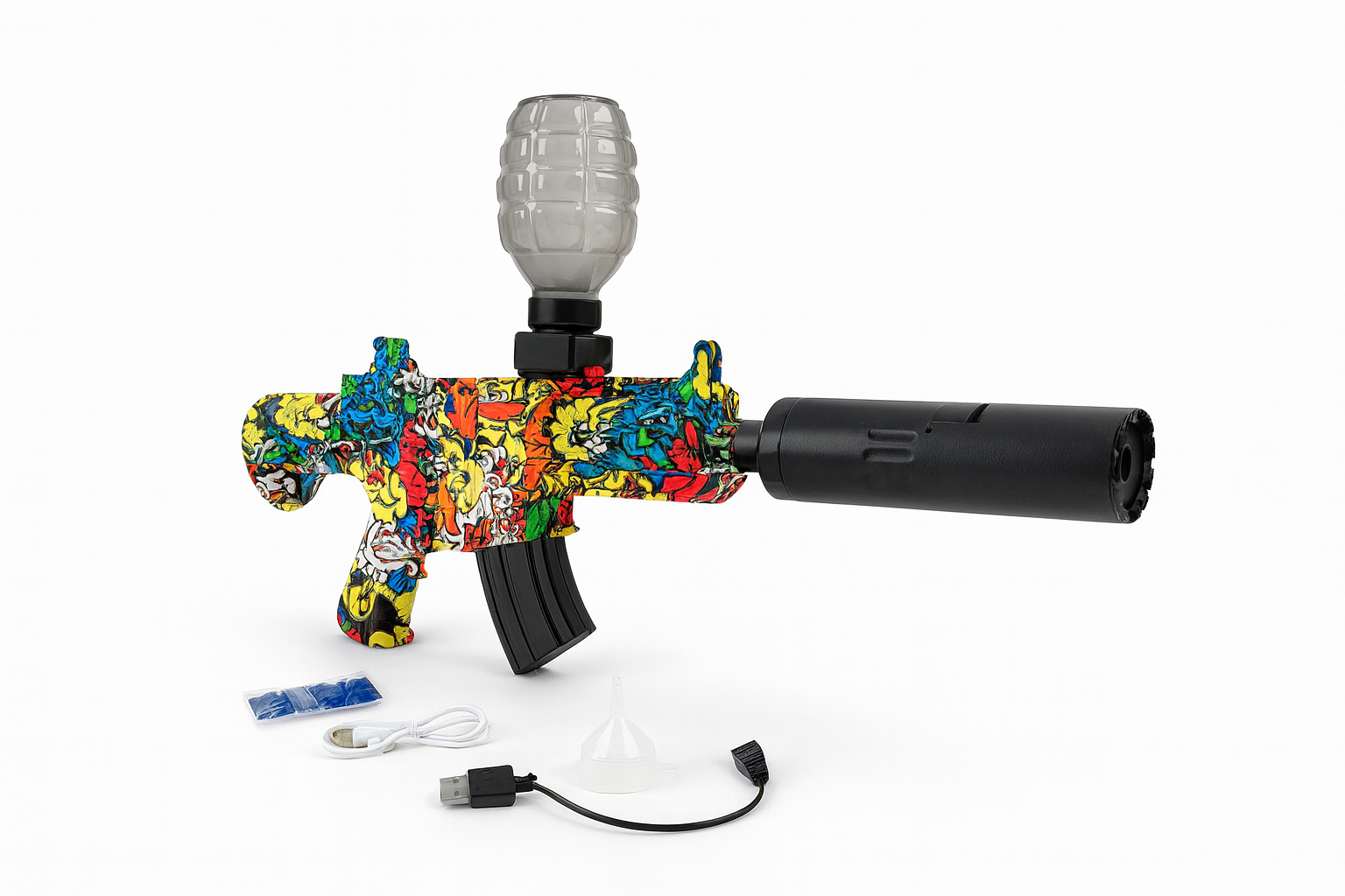 MX16 Gel Bullet šautuvas – su tikrovišku dūmų efektu!