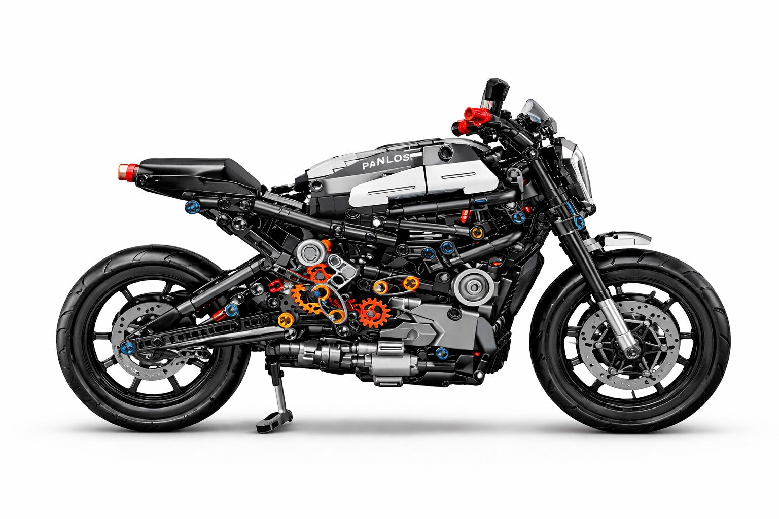 Sportinis motociklas „Rapid Motorbike“ – techninis konstruktorius (827 detalės)