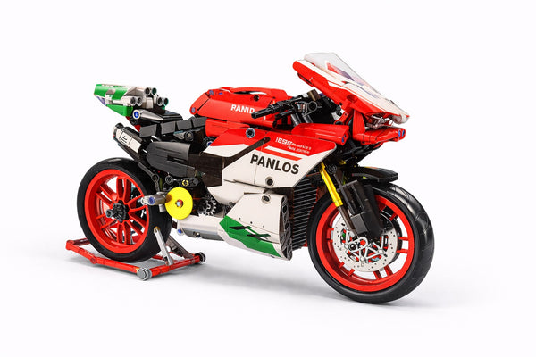 CHIC BLOCK Rapid sportinis motociklas – 803 detalių konstruktorius