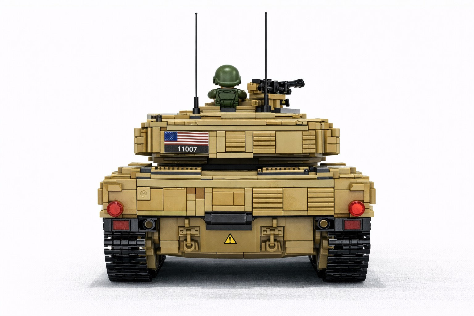 M60 Magach kovinis tankas – techninis konstruktorius (1753 detalės)