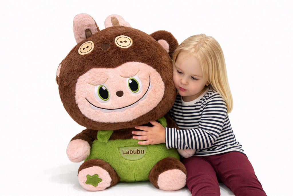 Didelio dydžio pliušinis žaislas „Labubu“ (66 cm)