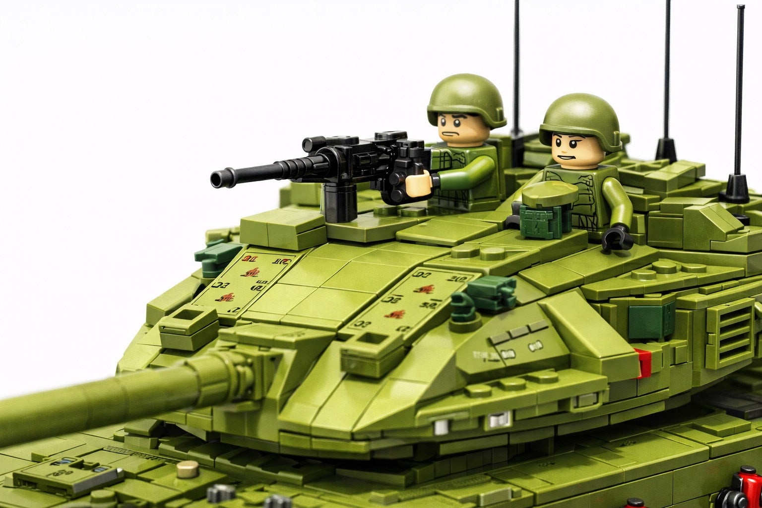 Merkava pagrindinis kovos tankas – techninis konstruktorius (1109 detalių)