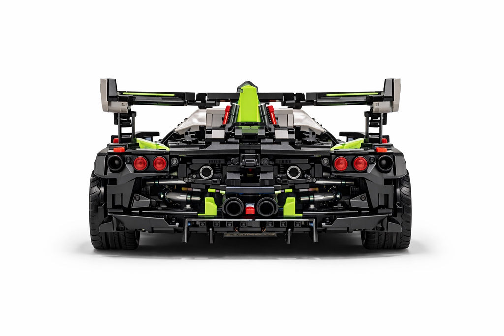 Didelis sportinis automobilis – konstruktorius vaikams (1314 detalės)