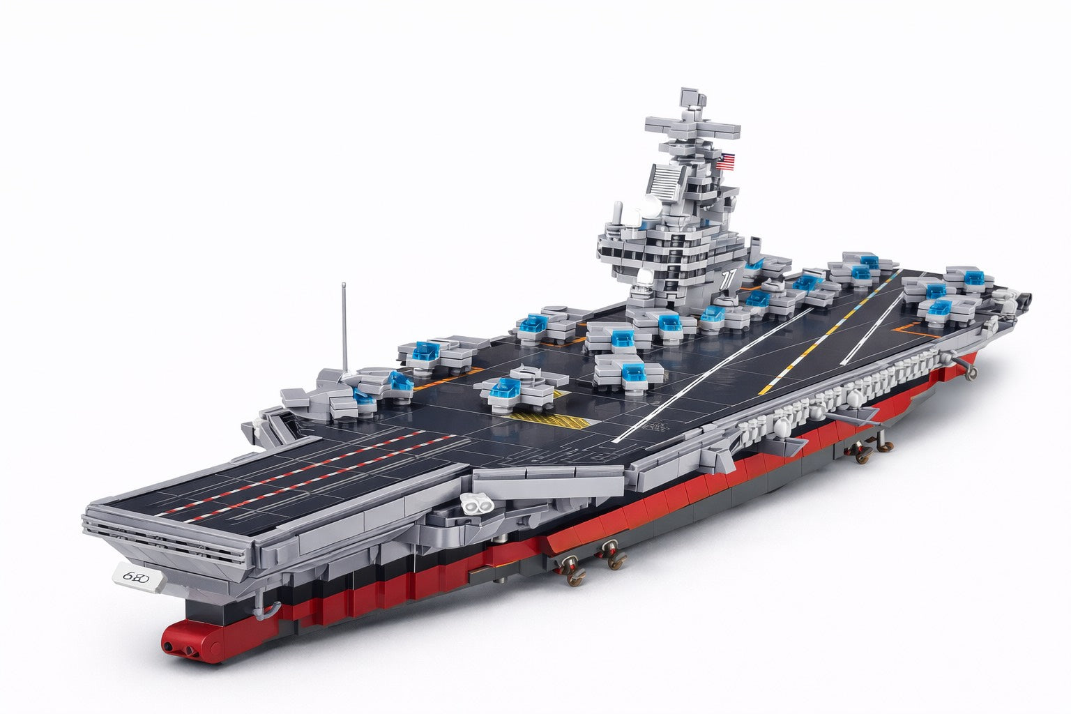 Didelis Nimitz klasės lėktuvnešio konstruktorius, 1969 det.