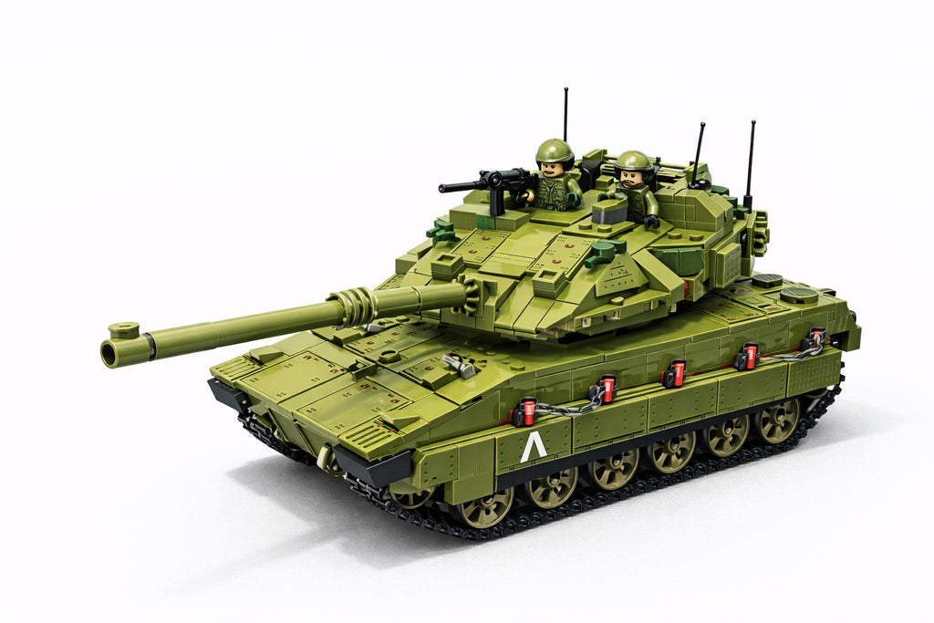 Merkava pagrindinis kovos tankas – techninis konstruktorius (1109 detalių)