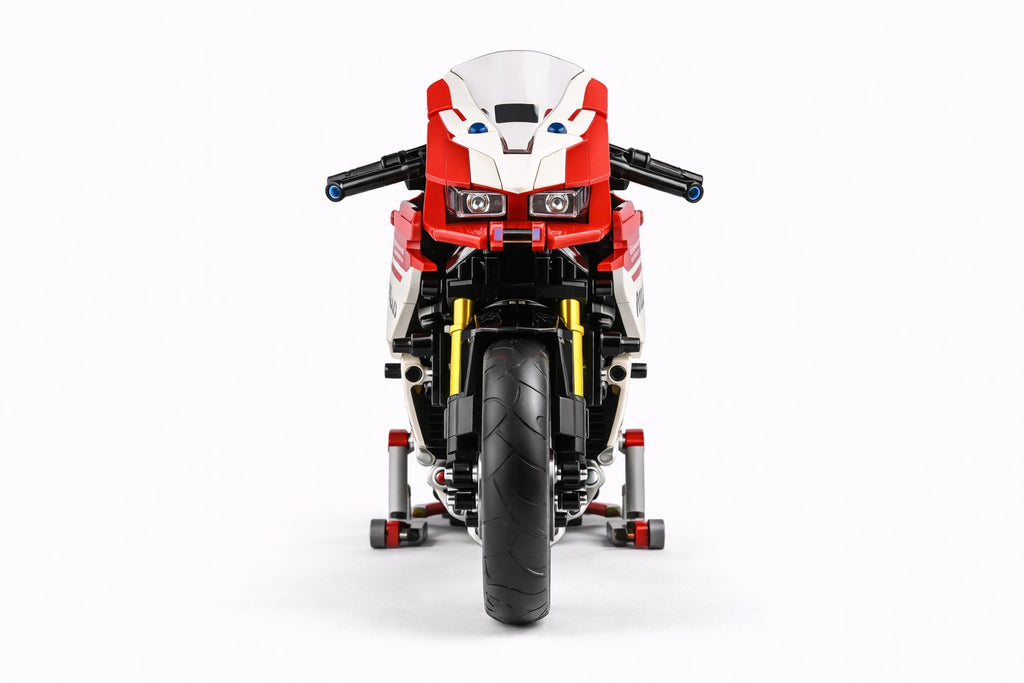 CHIC BLOCK Rapid sportinis motociklas – 803 detalių konstruktorius