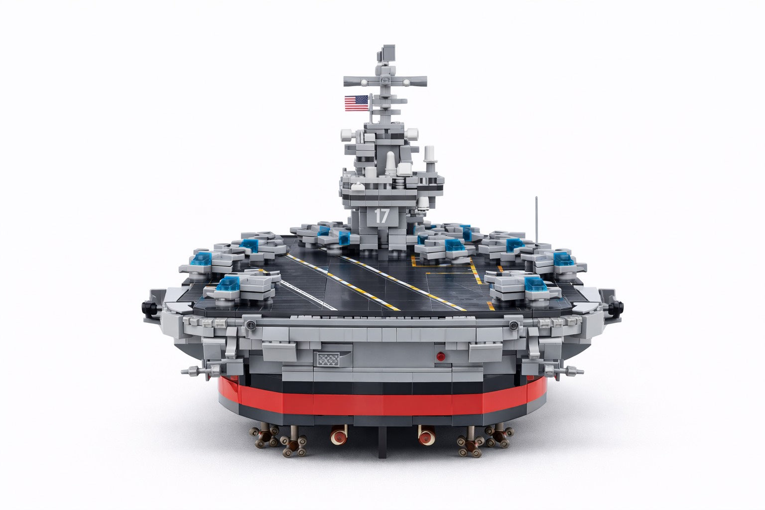 Didelis Nimitz klasės lėktuvnešio konstruktorius, 1969 det.