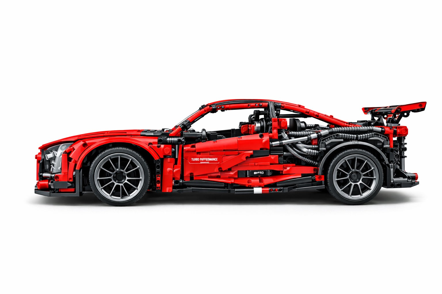 Supercar Pro lenktyninis automobilis – konstruktorius (2048 detalės)