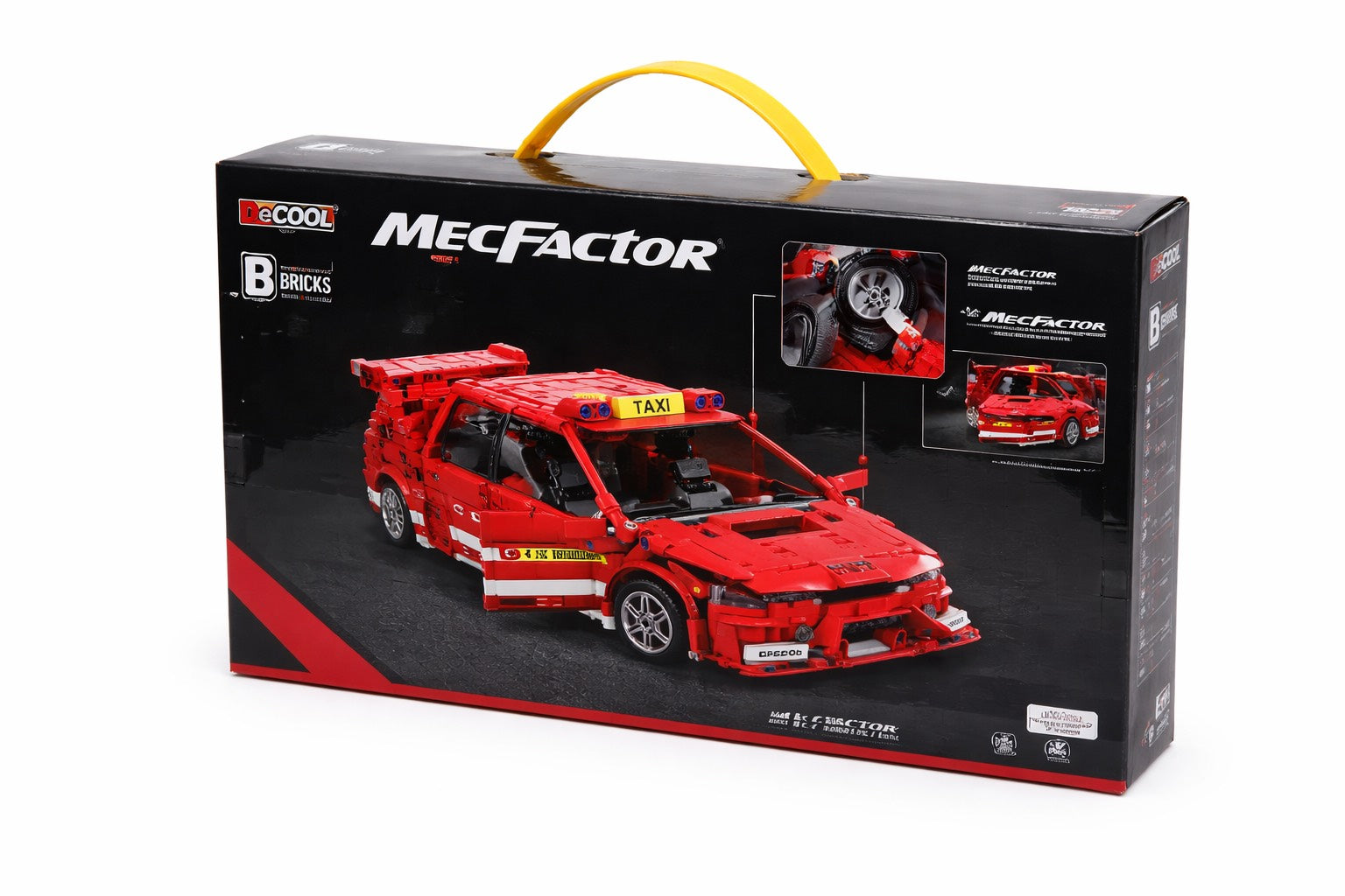 MecFactor „Extreme Tax Rally“ – didelis techninis konstruktorius vaikams (1304 detalės)