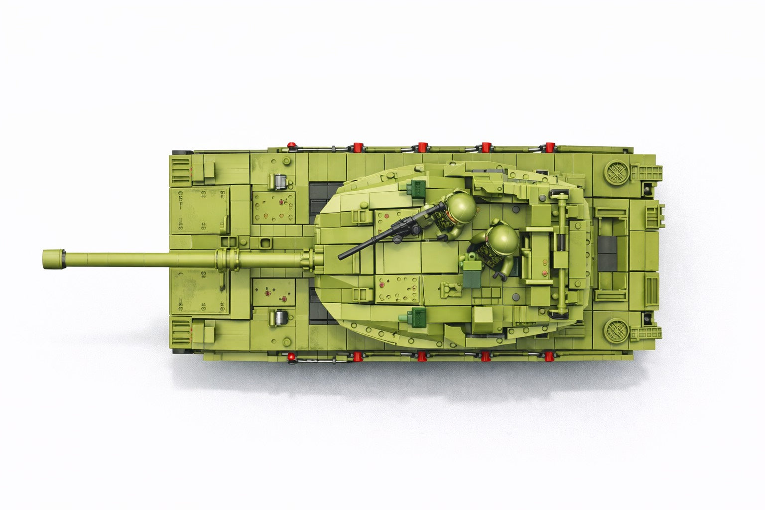 Merkava pagrindinis kovos tankas – techninis konstruktorius (1109 detalių)