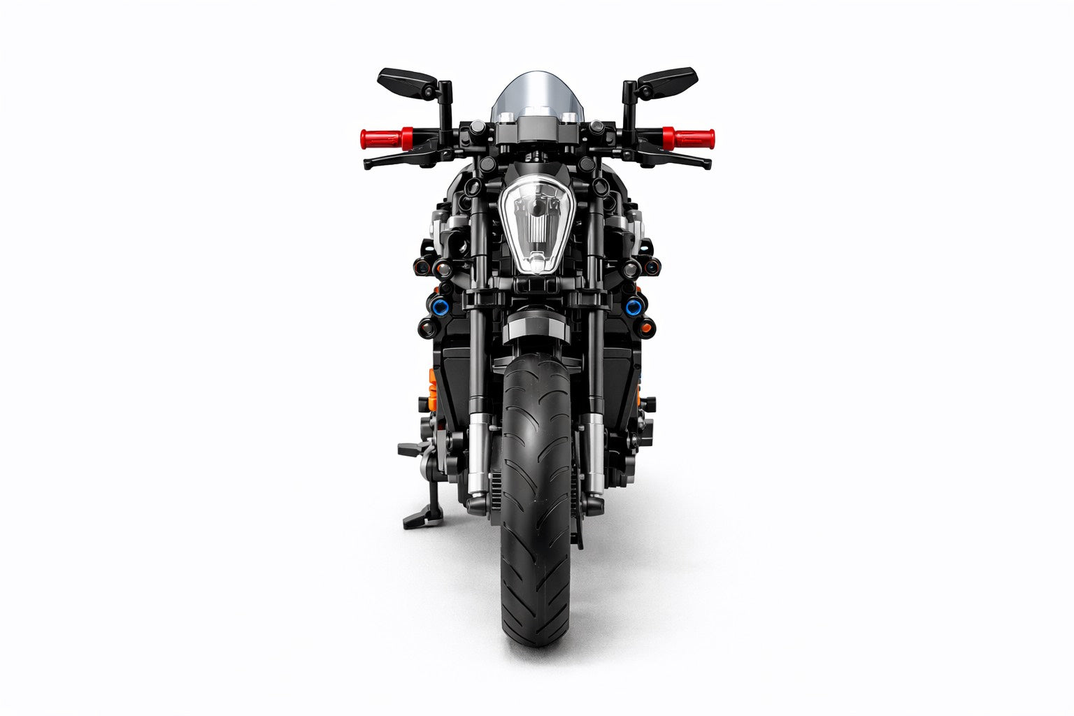 Sportinis motociklas „Rapid Motorbike“ – techninis konstruktorius (827 detalės)