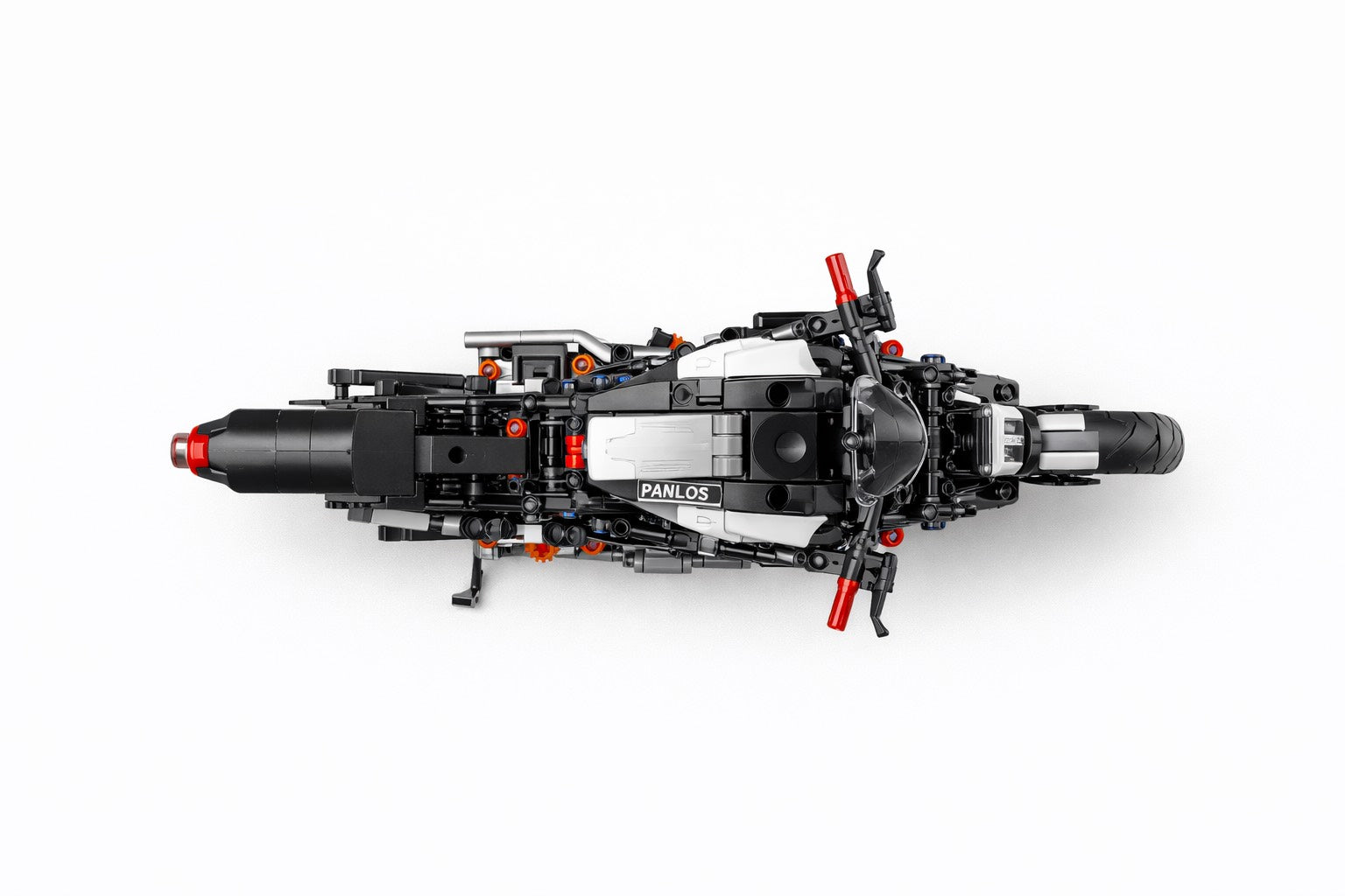 Sportinis motociklas „Rapid Motorbike“ – techninis konstruktorius (827 detalės)