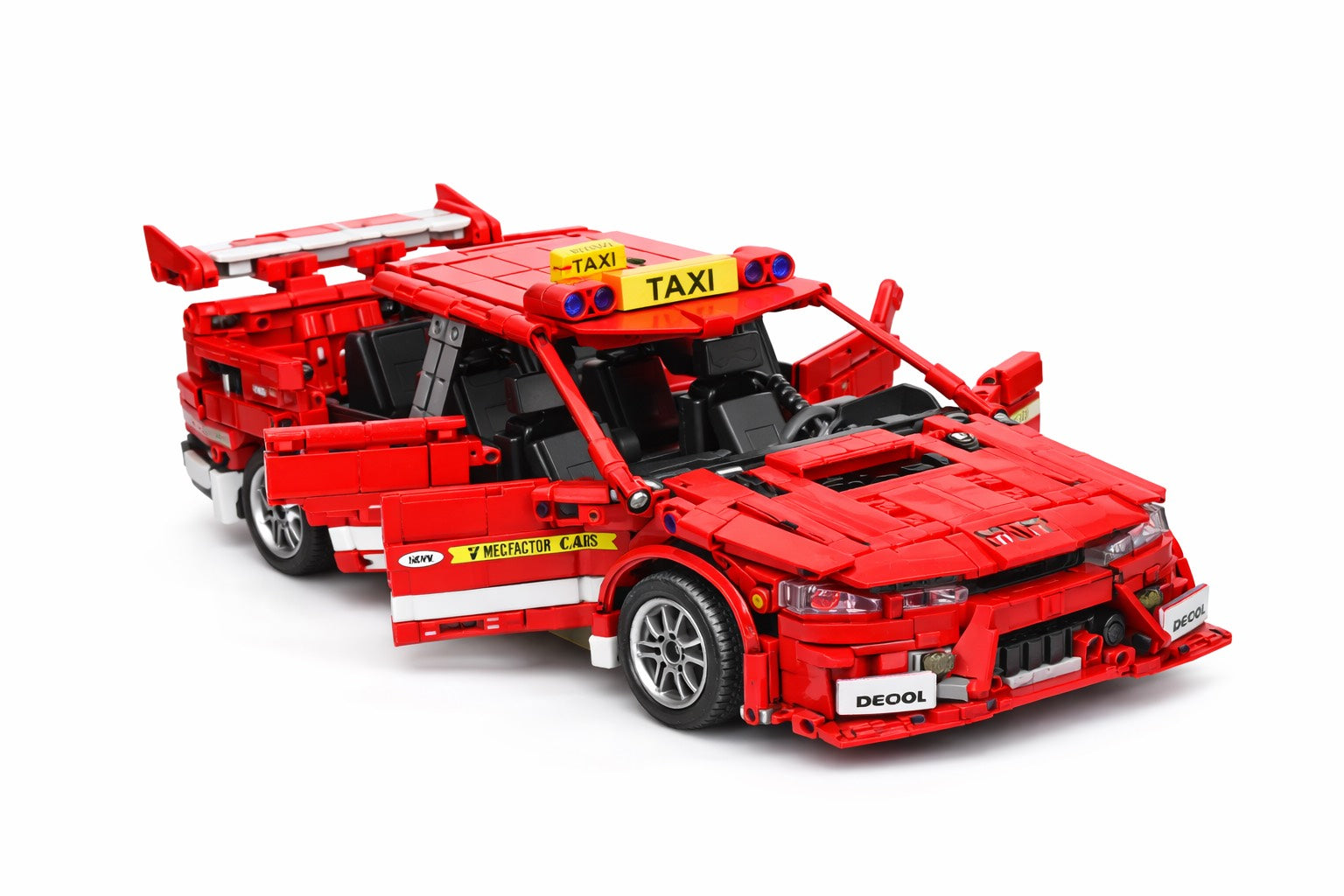 MecFactor „Extreme Tax Rally“ – didelis techninis konstruktorius vaikams (1304 detalės)