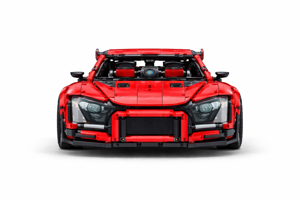Supercar Pro lenktyninis automobilis – konstruktorius (2048 detalės)