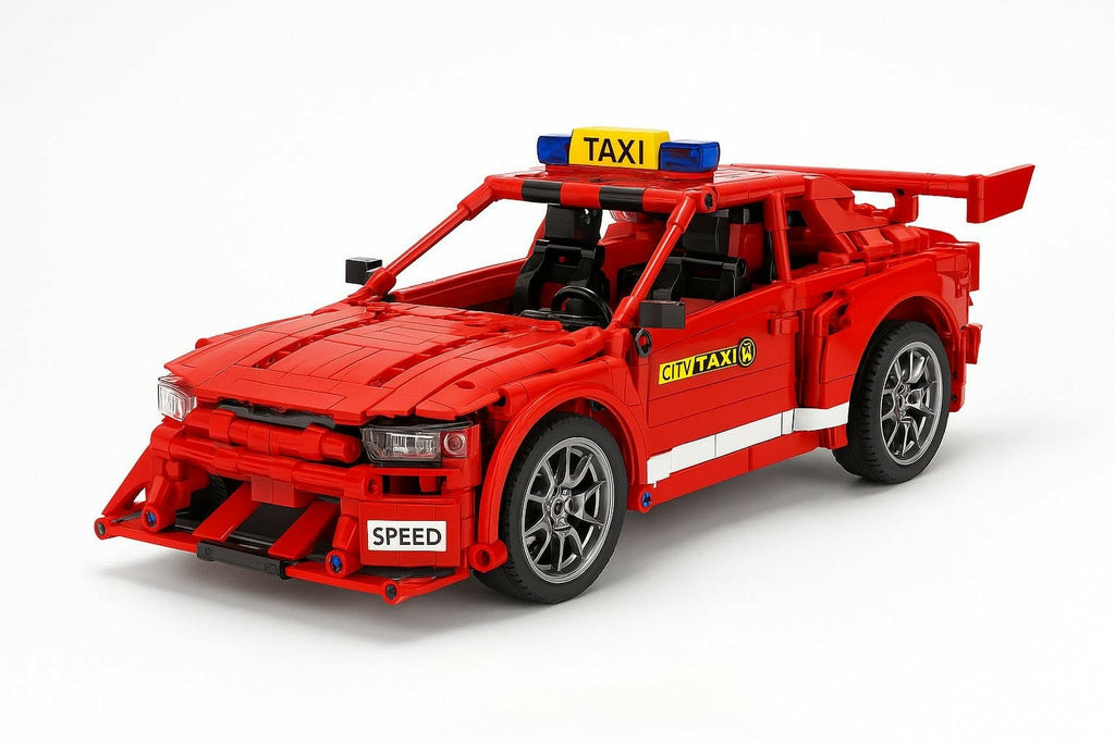 MecFactor „Extreme Tax Rally“ techninis konstruktorius – 1334 detalių rinkinys