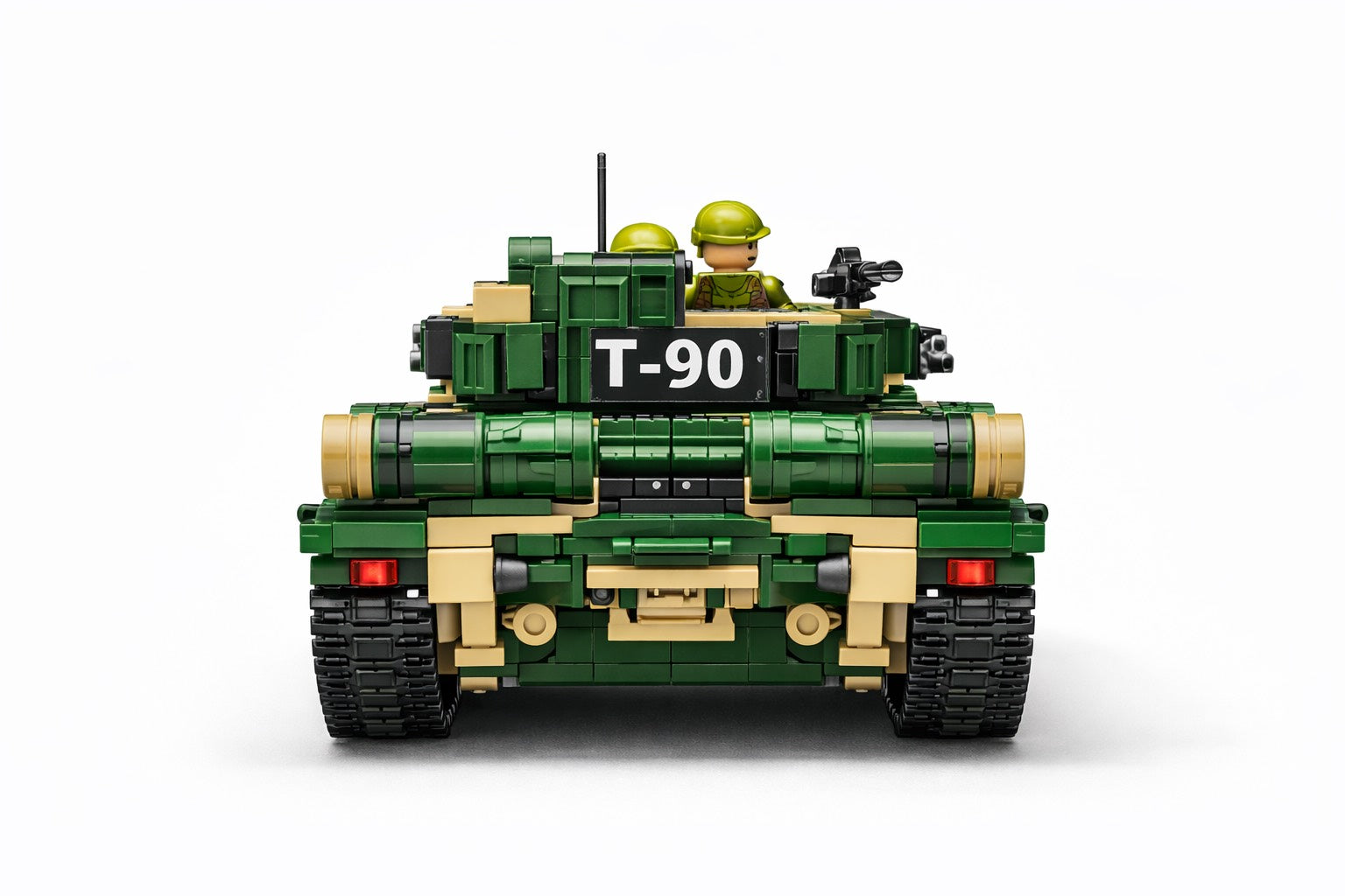 T-90 kovinis tankas – karinis techninis konstruktorius (1085 det.)