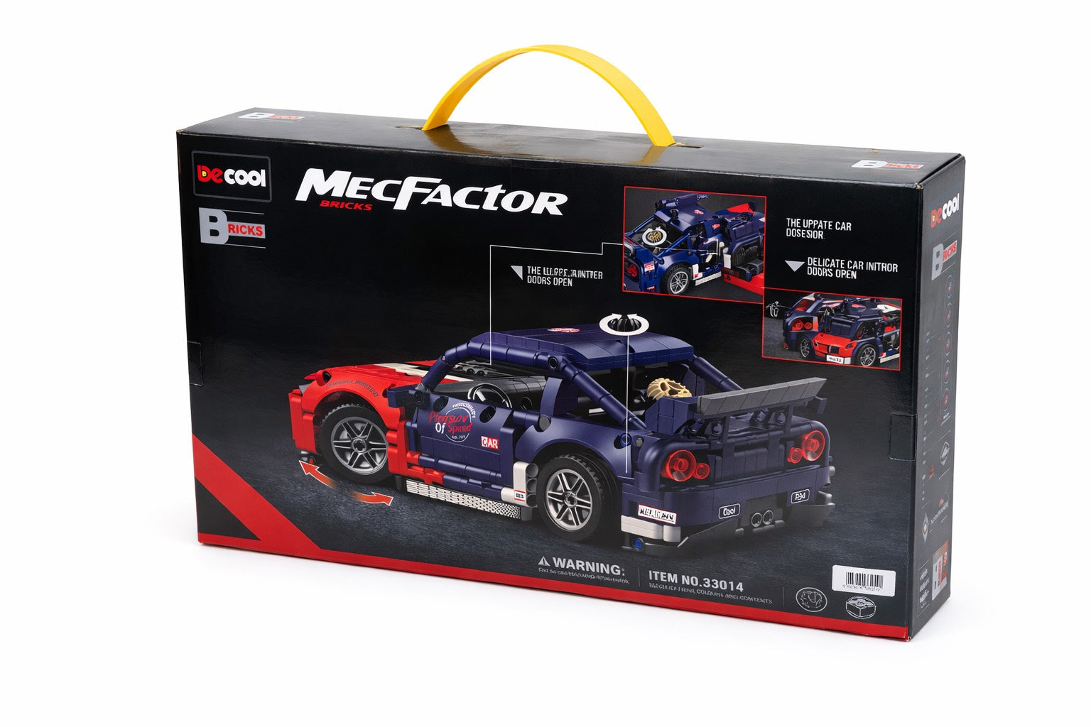 MecFactor „Extreme Tax Rally“ – didelis ralio automobilio konstruktorius vaikams (1304 detalės)